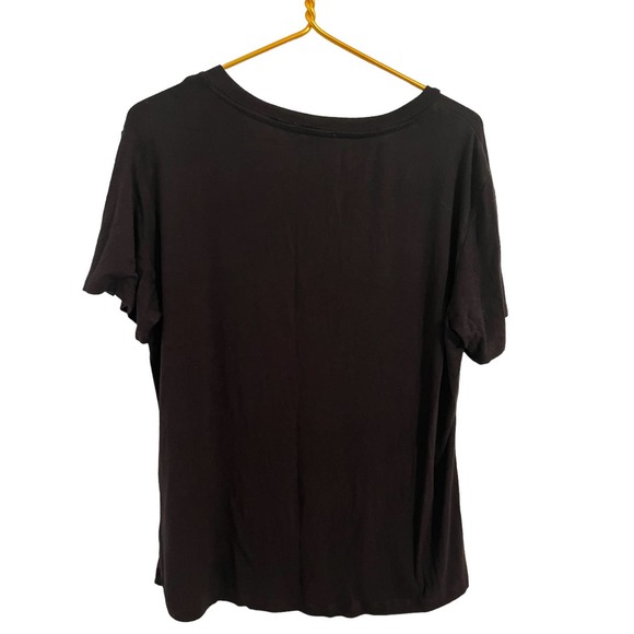 Mary Square black t-shirt Size L says Dog Mom - Picture 2 of 5